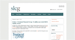 Desktop Screenshot of blog.slcg.com